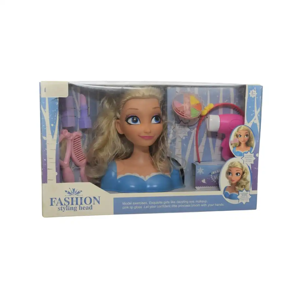 Frozen Fashion Styling Head Doll 20 cm with Accessories - YL229B-8