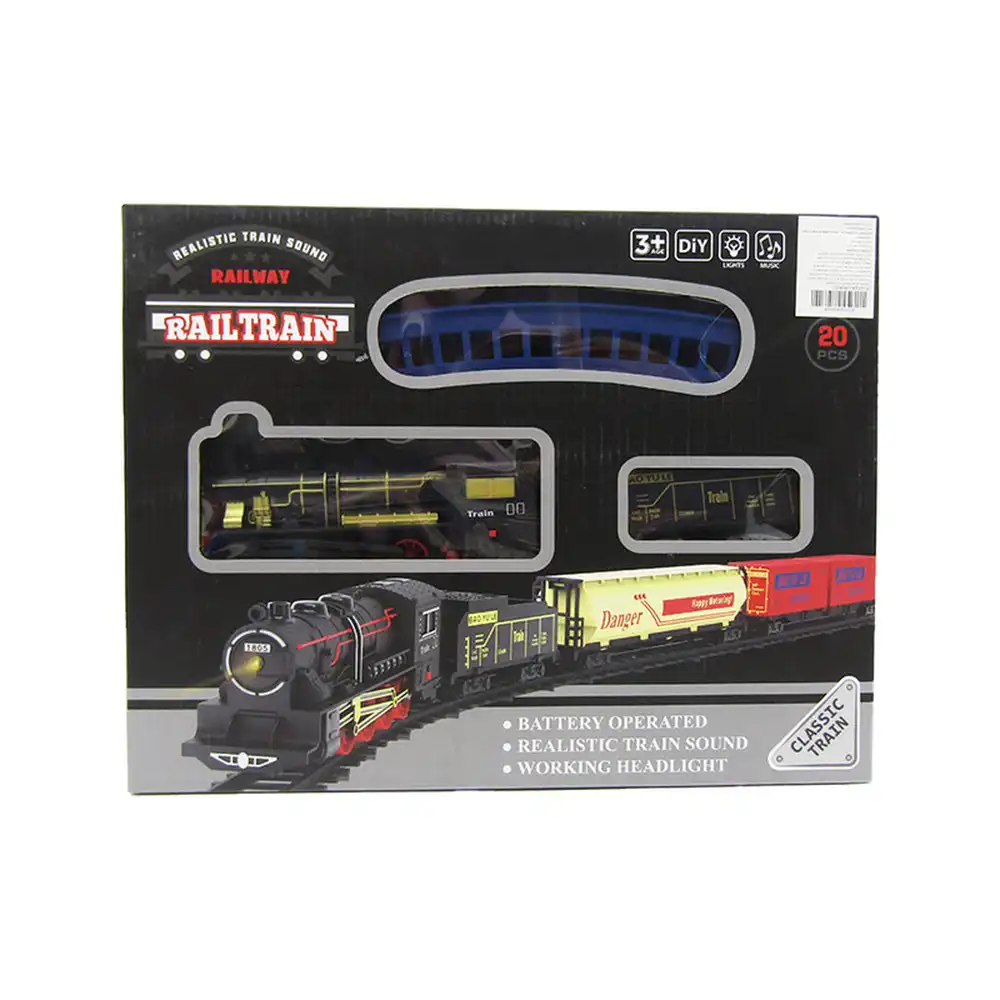Rail WayTrain With Sounds And Lights - KF2515