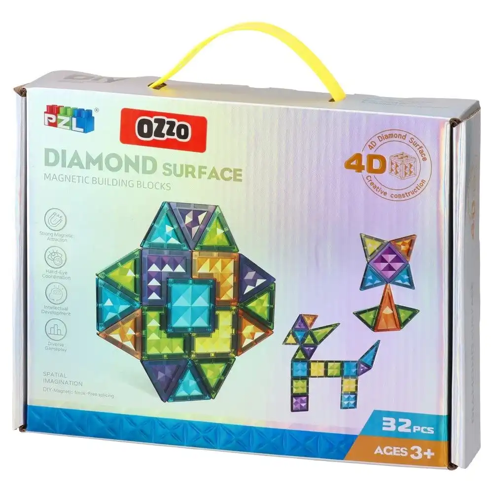 Diamond Surface Magnetic Cubes 32 Pieces - KF5037
