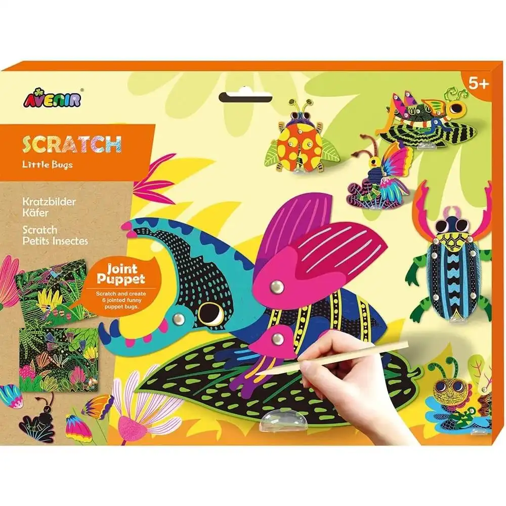 Avenir - Scratch Little Bugs 6 Jointed Bug - CH191684