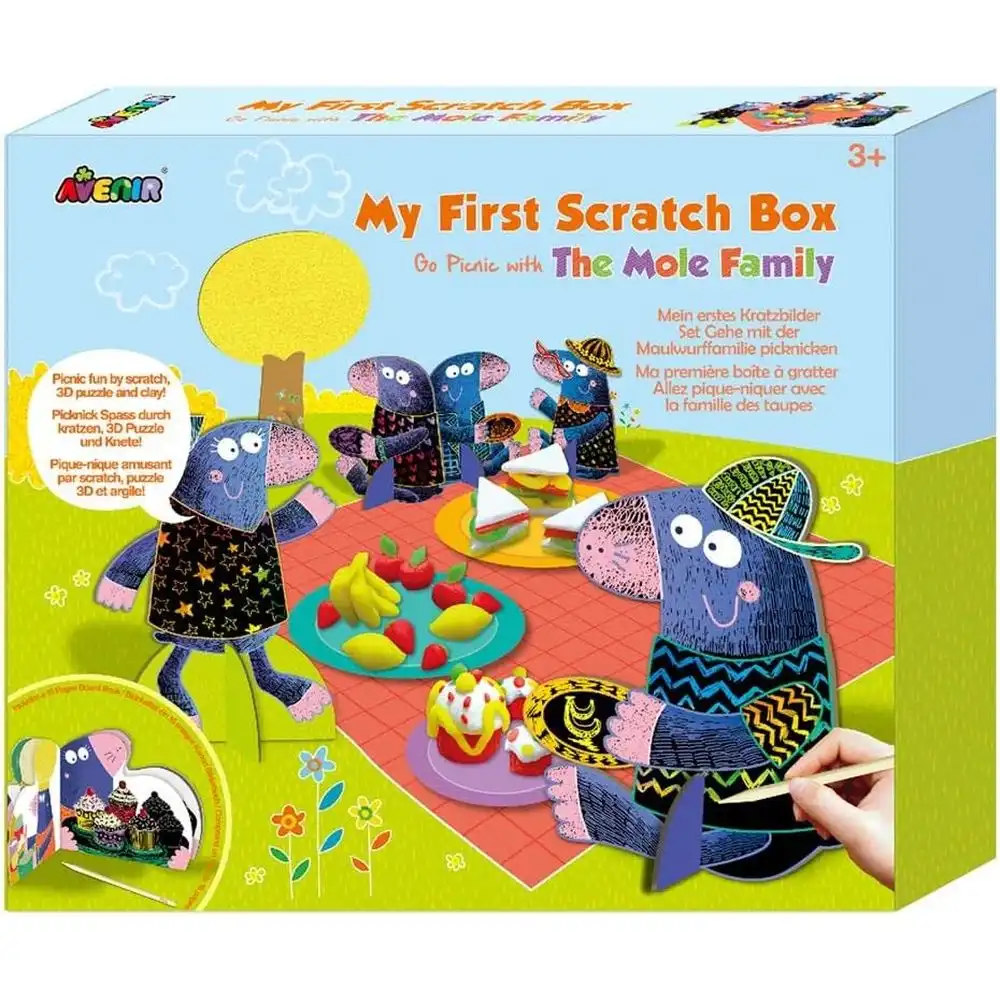 Avenir - My First Scratch Box The Mole Family - CH201761