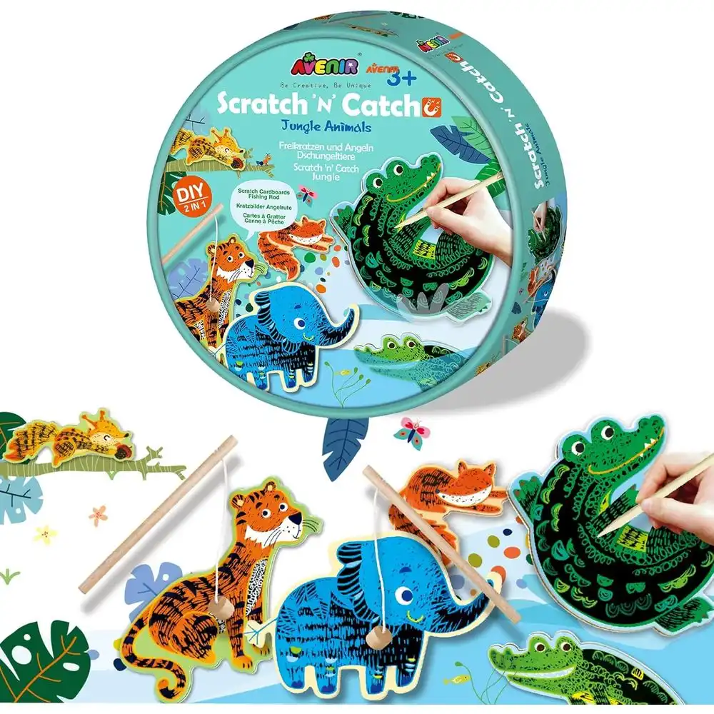 Avenir - Scratch And Catch Jungle Animals - CH211788