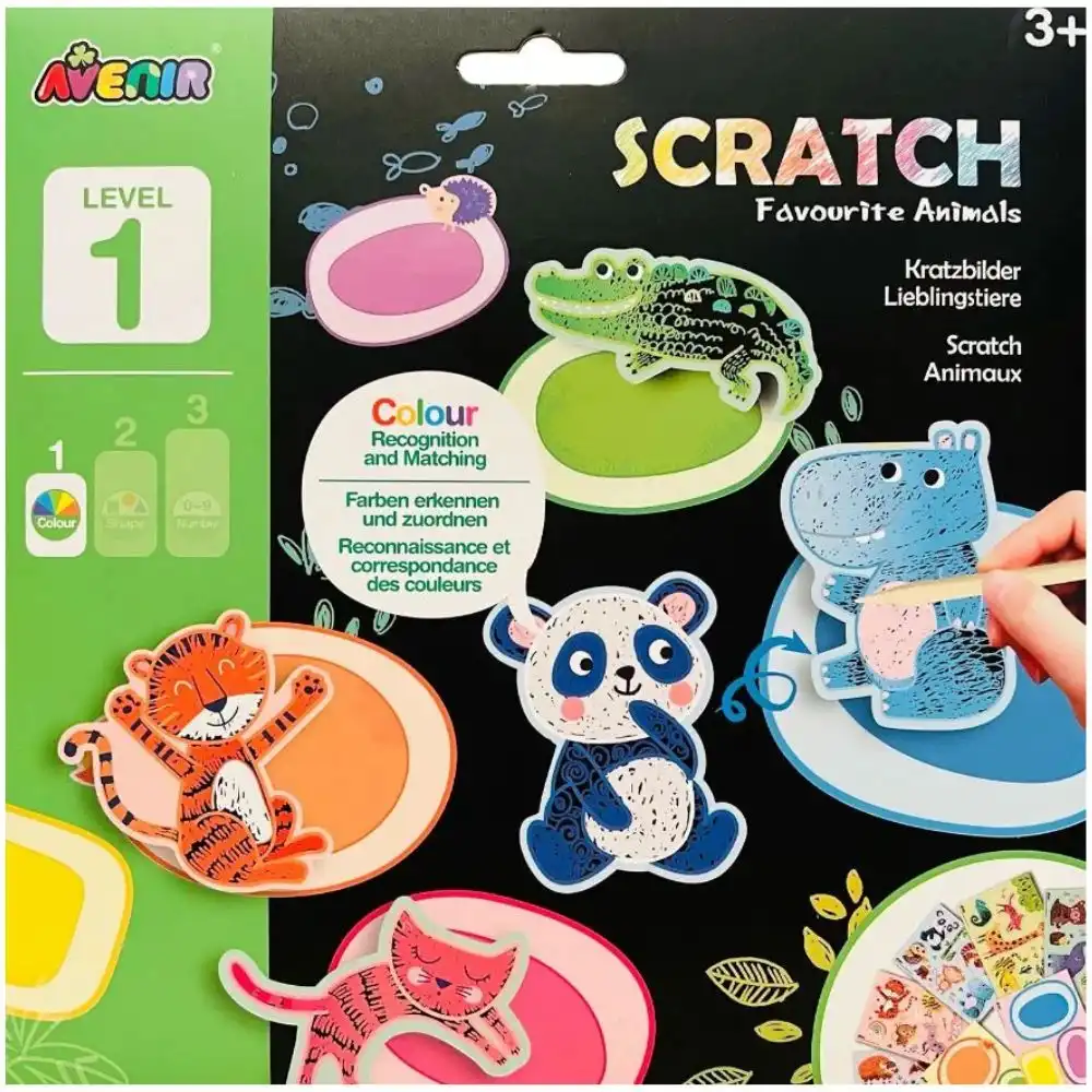 Avenir - Scratch Favourite Animal - CH211790