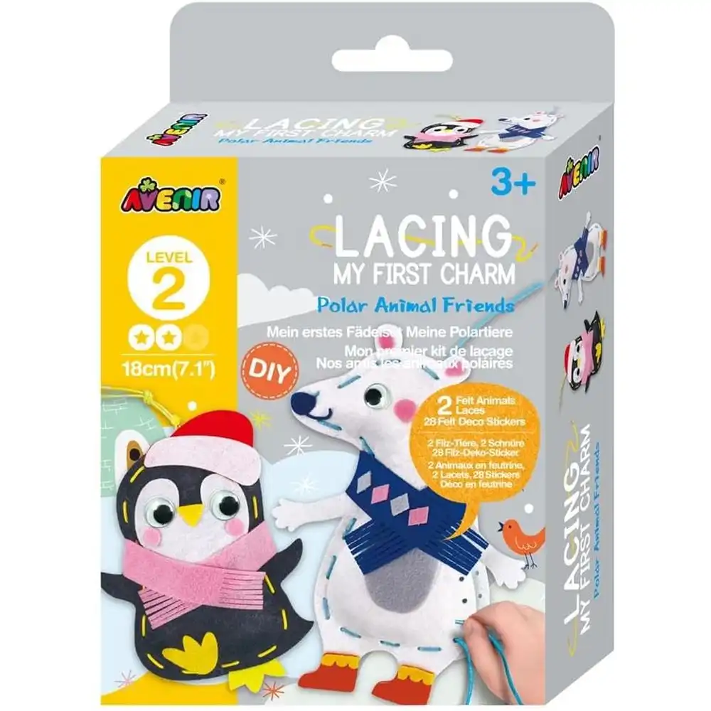 Avenir - Lacing My First Charm Polar Animal Friends - CH221800