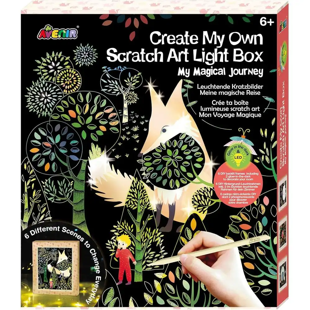 Avenir - Create My Own Scratch Art Light Box My Magic Journey - CH221808