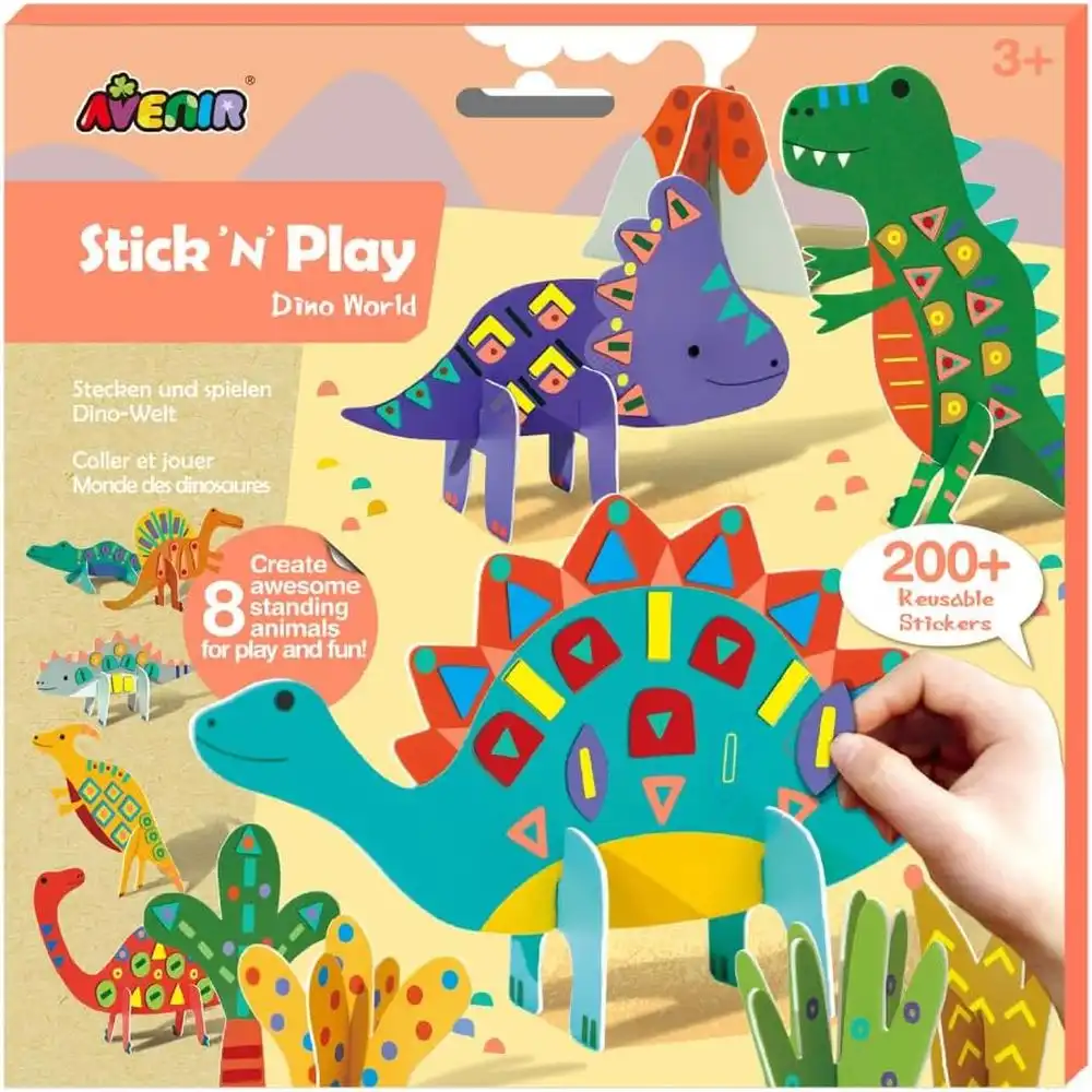 Avenir - Stick and Play Dino World - CH221841
