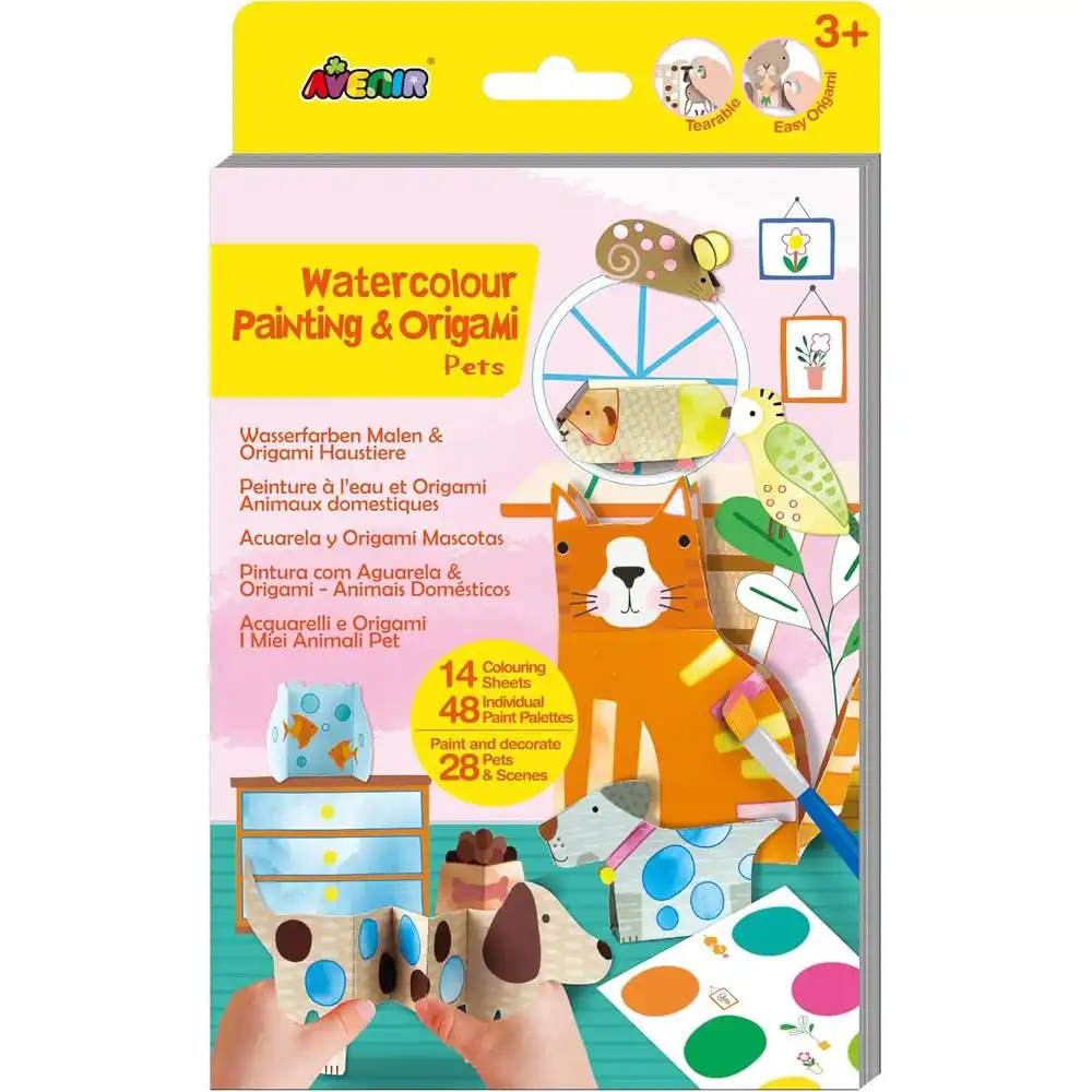 Avenir - Watercolour Painting & Origami Pets - CH231881