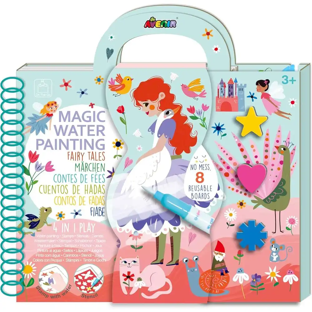 Avenir - Magic Water Painting Fairy Tales 4 in 1 - CH231897