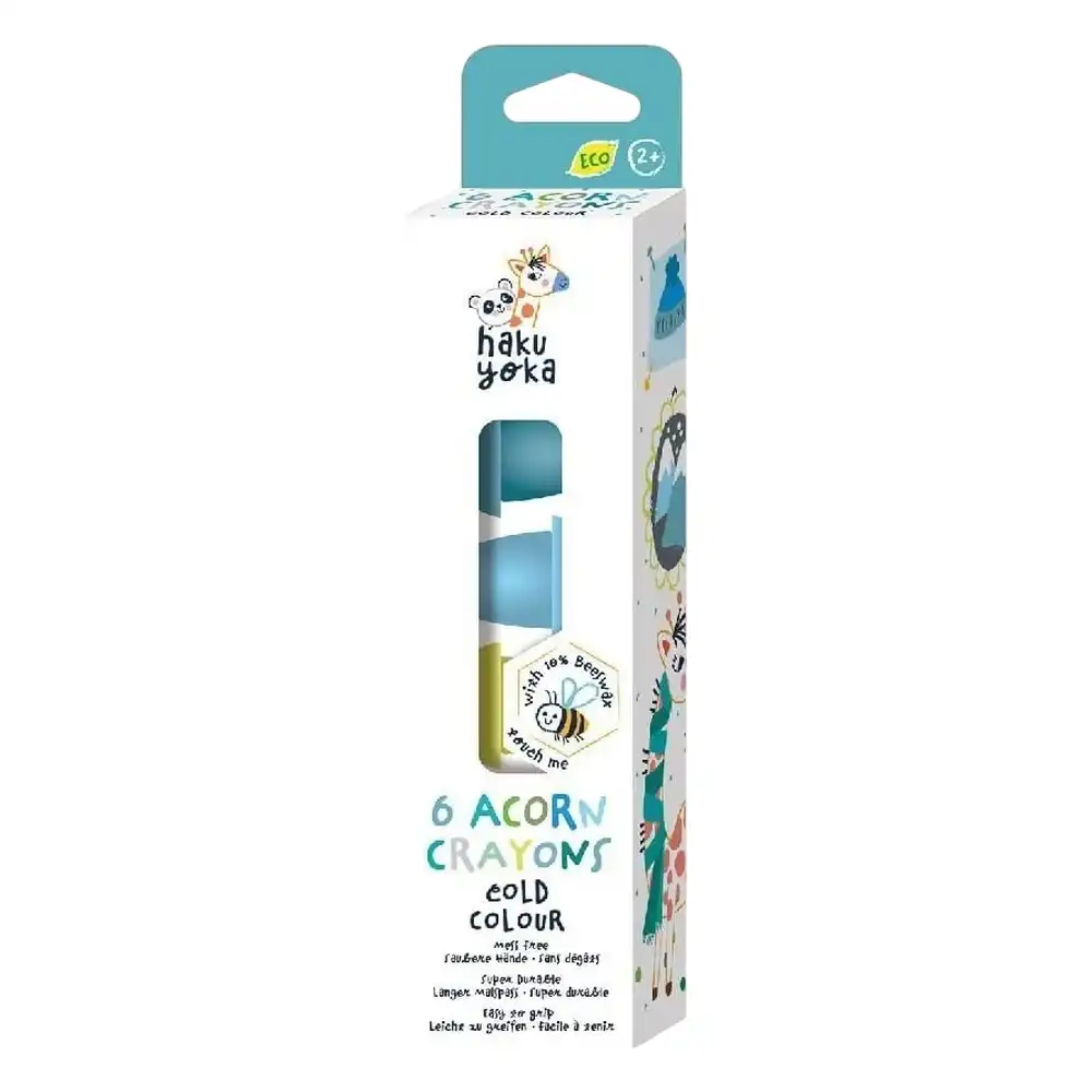 Avenir - Haku & Yoka Cube Crayons 6 Cubes - CP223096