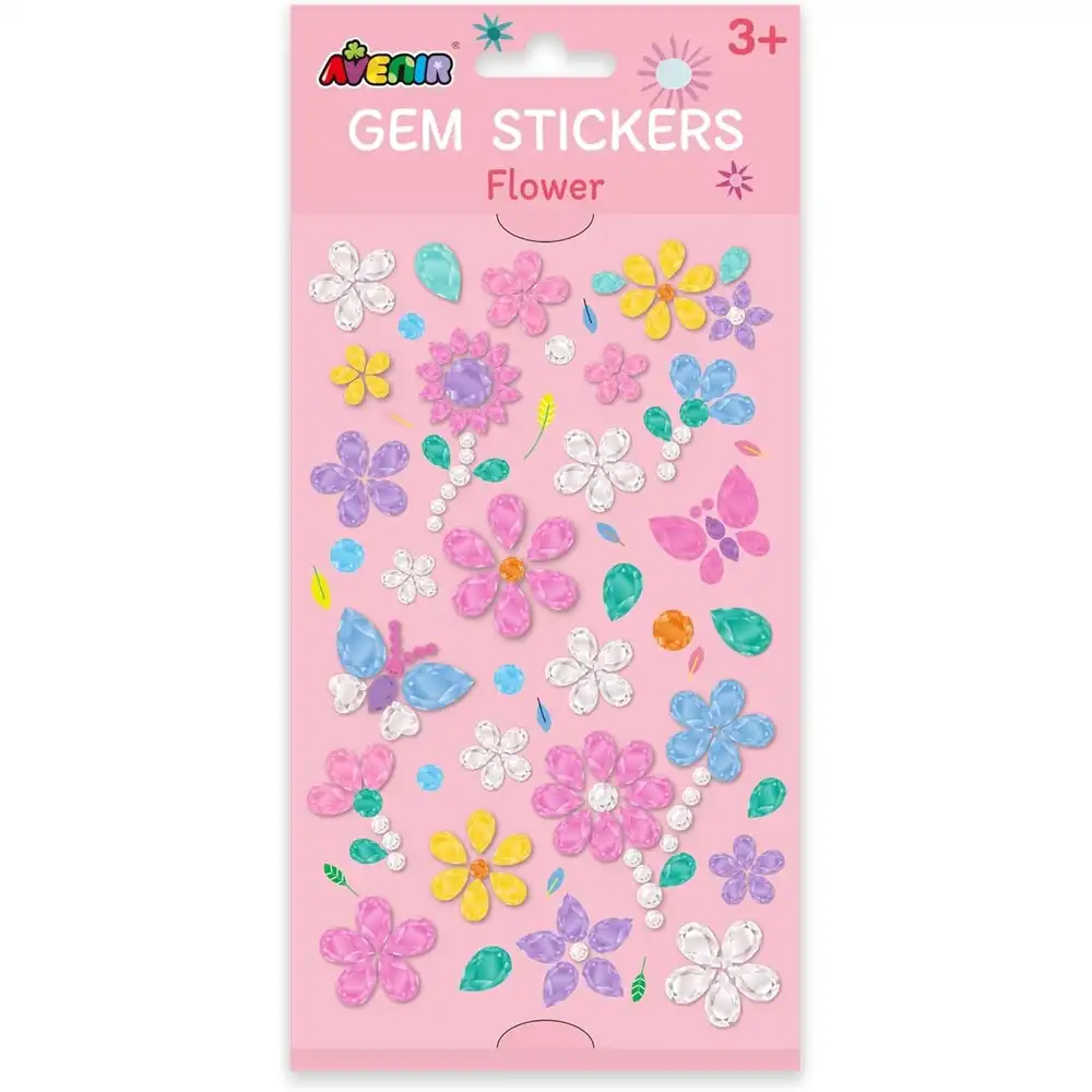 Avenir - Sparkling Gems Stickers Flower - TS228233