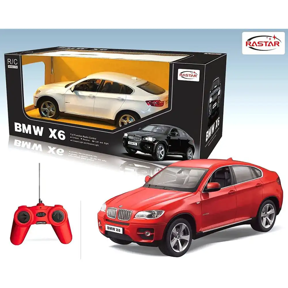 Rastar - 1/14 BMW X6 Car R/C With Remote Control - Random Pick - 31700