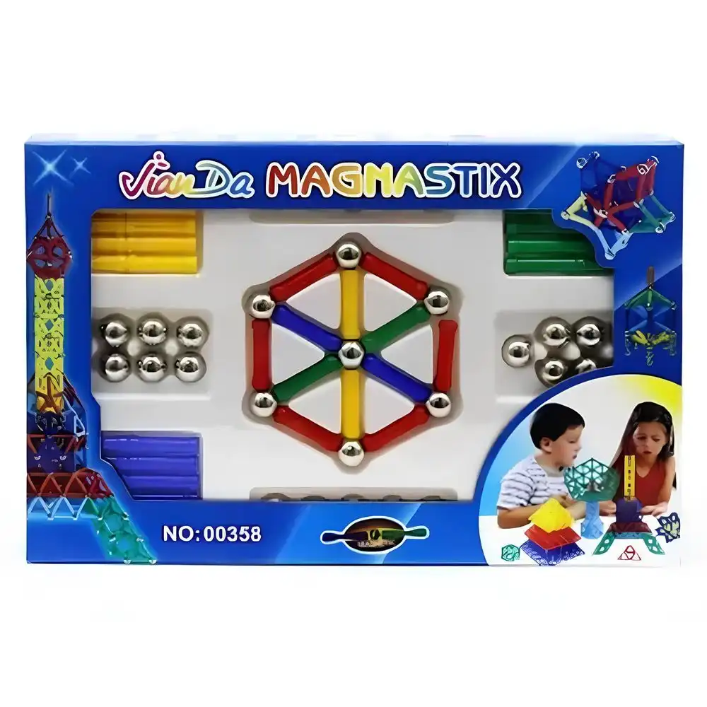 Magnetic Building Block 84 Pieces - 00358
