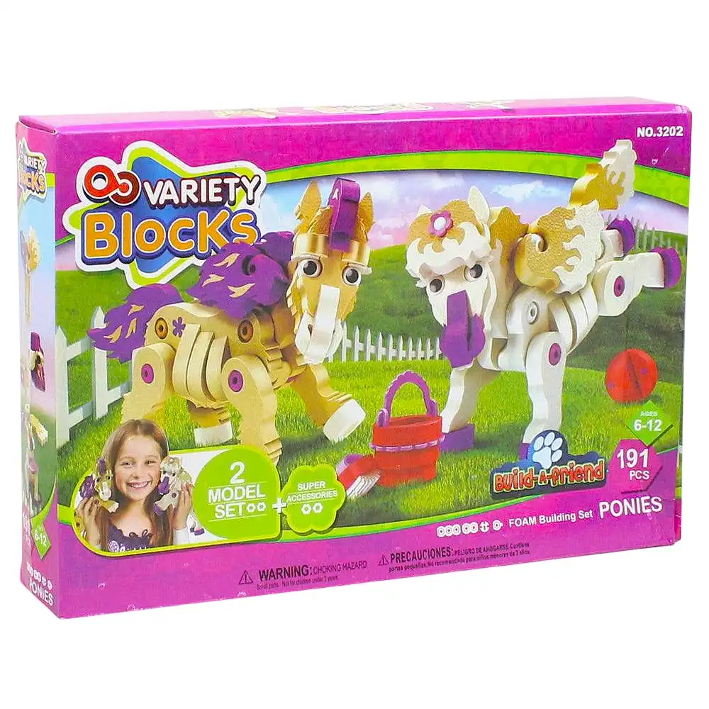 Unicorn Variety Blocks Toys 2 Model 191 Pieces - 3202