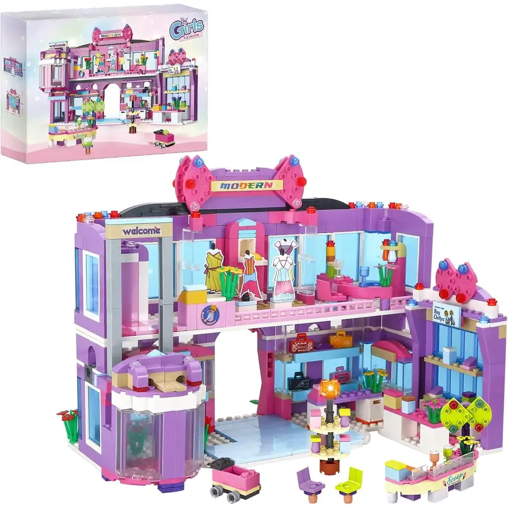 Girls Fashion Shop Center Building Set 810 Pieces - 4511