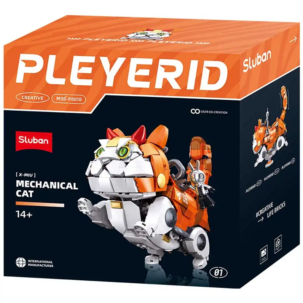 Sluban Qbricks Predator Set Di Costruzioni - Gioco Di Mattoncini Compatibile Con Istruzioni A Colori - Modello M38-B0761D, Multicolore - 4