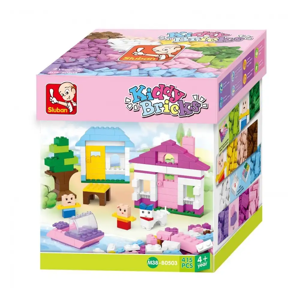 Sluban - Kiddy Bricks Building Blocks 415 Pieces - M38-B0503