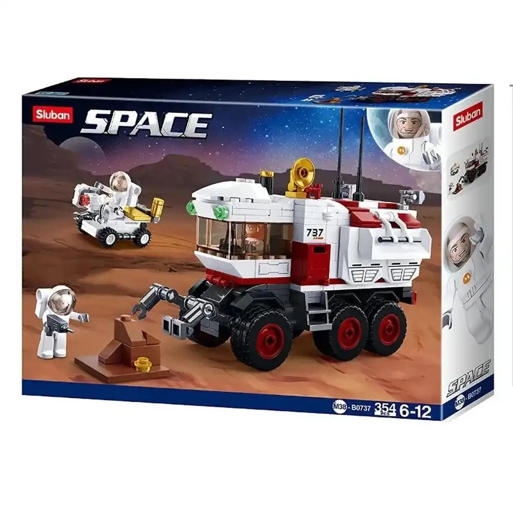 Sluban - Space Mars Planet Rover Bricks Set 354 Pieces - M38-B0737