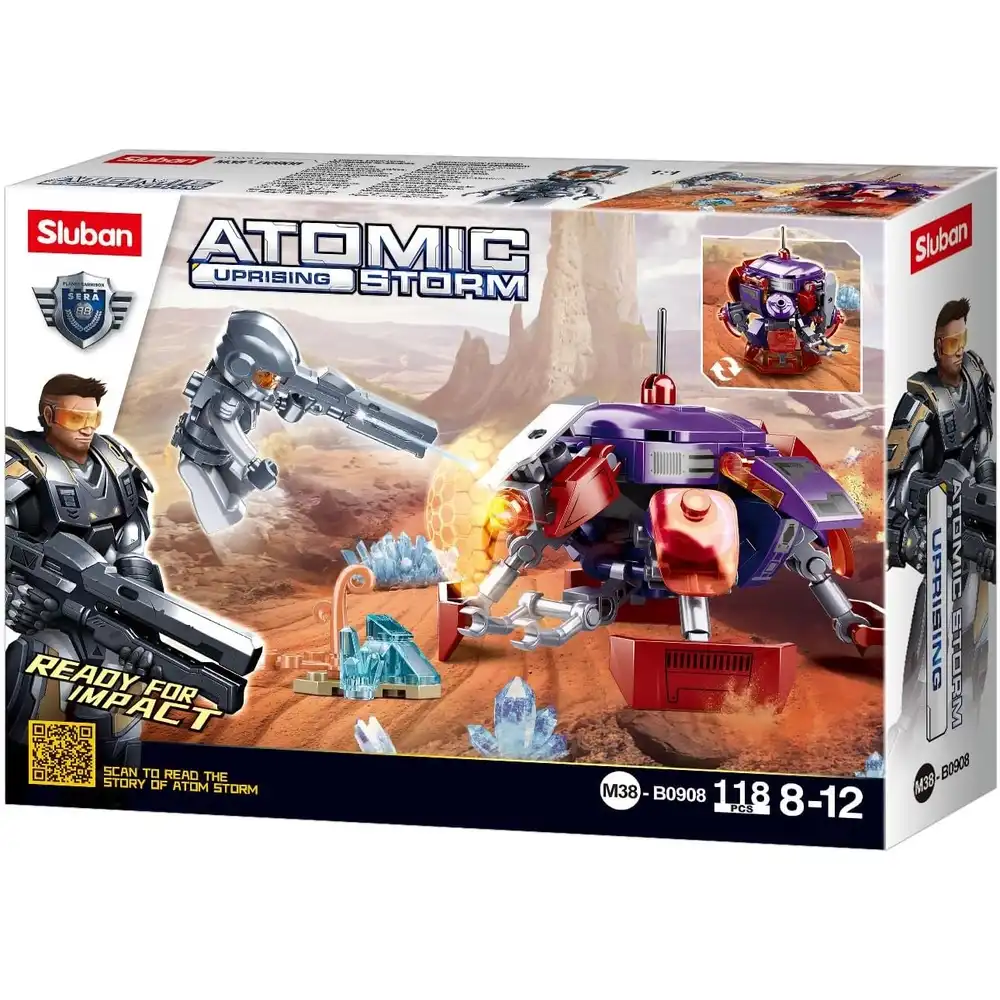 Sluban - Atomic Storm (Uprising) Command Robot 118 Pieces - M38-B0908
