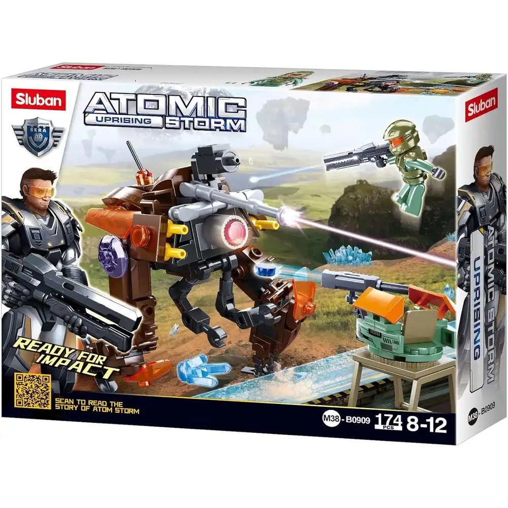 Sluban - Atomic Storm (Uprising) Patrol Robot 174 Pieces - M38-B0909