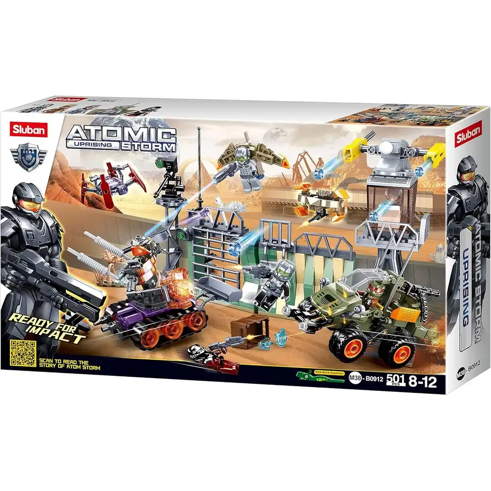Sluban - Atomic Storm Outpost 501 Pieces - M38-B0912