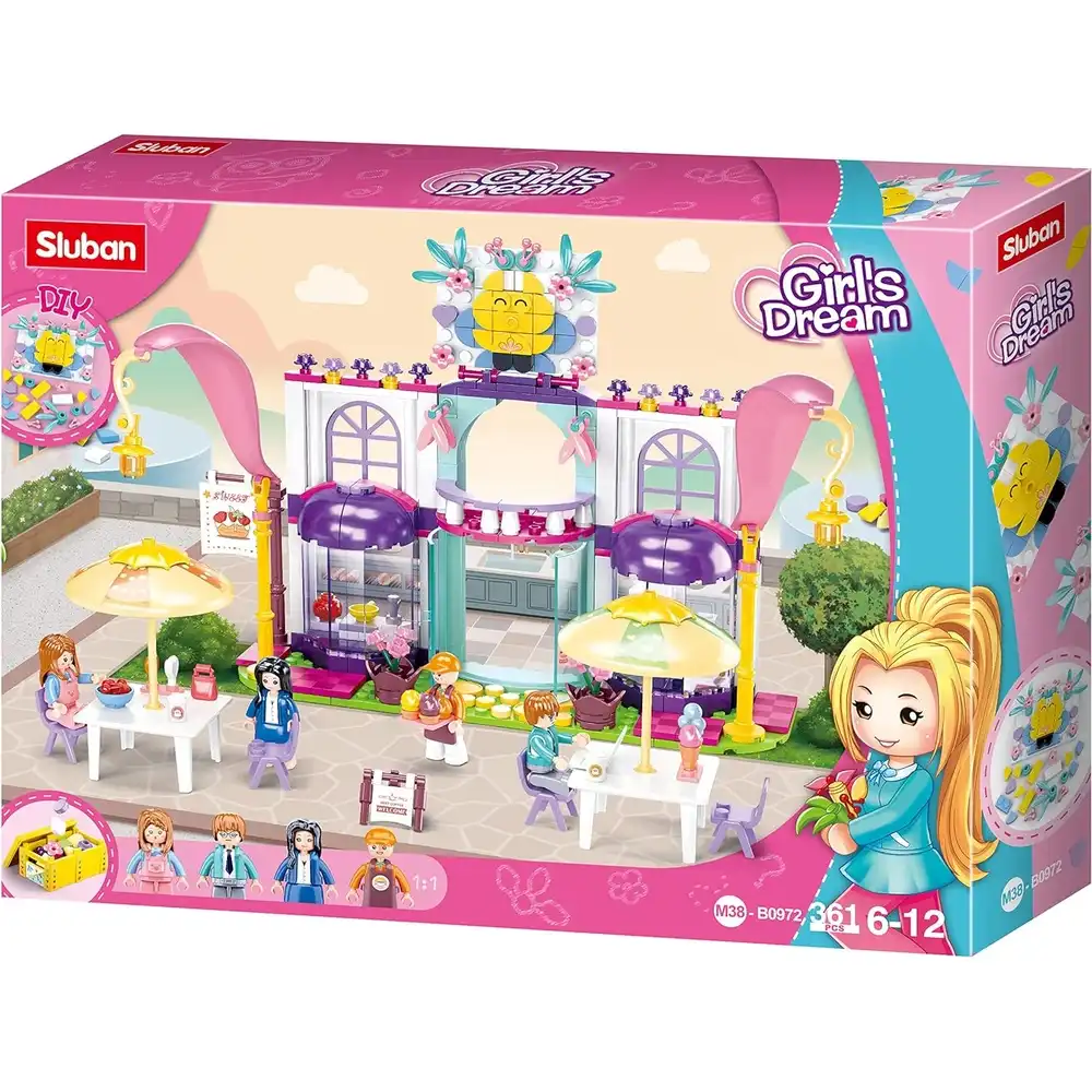 Sluban - Girls Dream Bar Brick 358 Pieces -