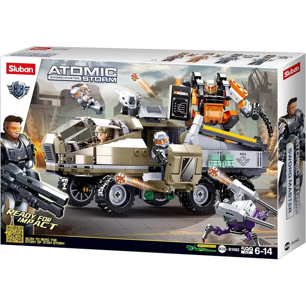Sluban - Atomic Storm Escape 599 Pieces - M38-B1062