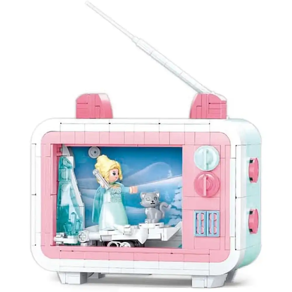 Sluban - Mini Handcraft Frozen Princess's TV Bricks Set 400 Pieces - M38-B1103
