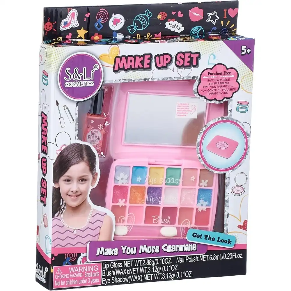 Cosmetics Make Up Set with Mirror - S22633