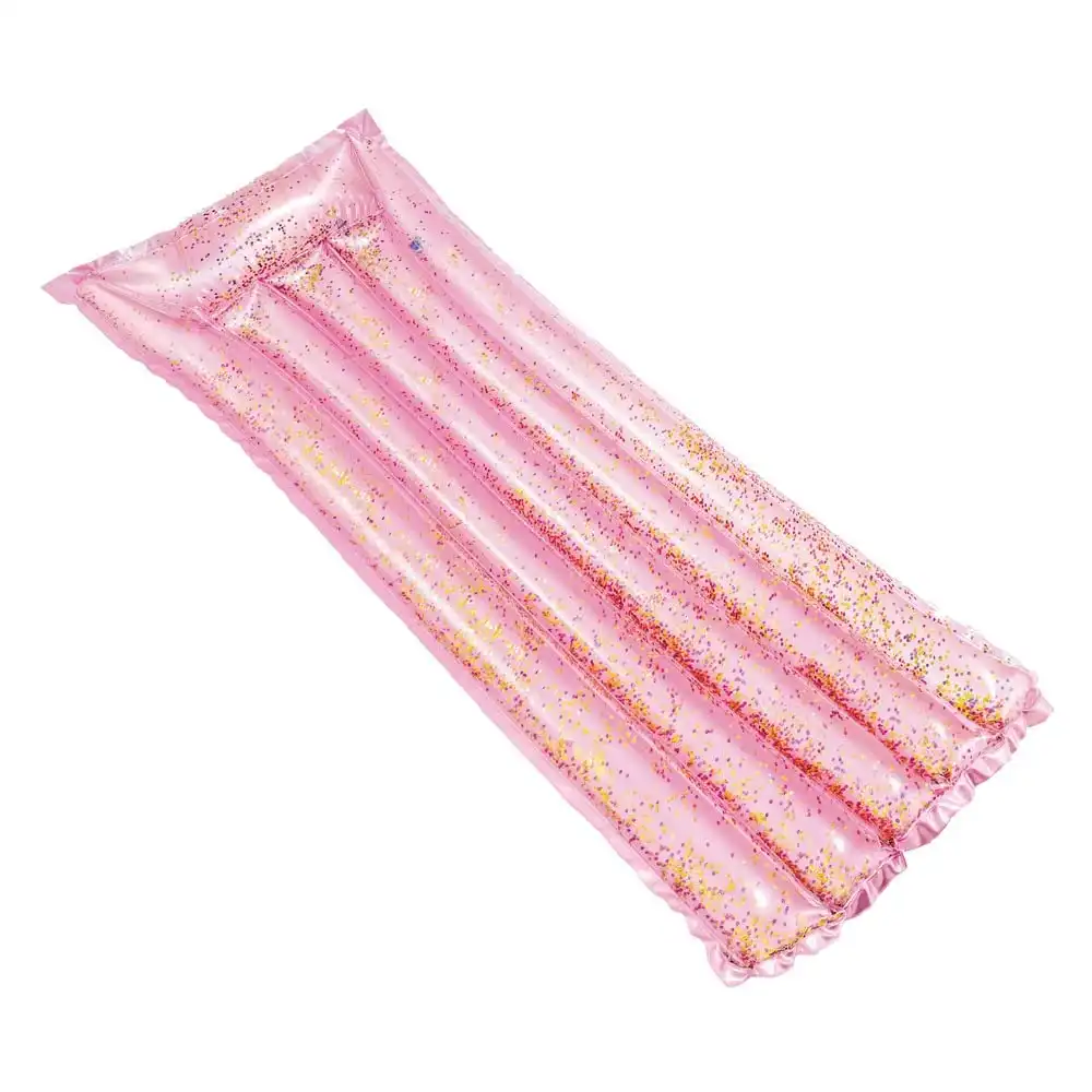 Intex - Glitter Inflatable Floating Pink Matt 170x53x15 cm - 58720EU