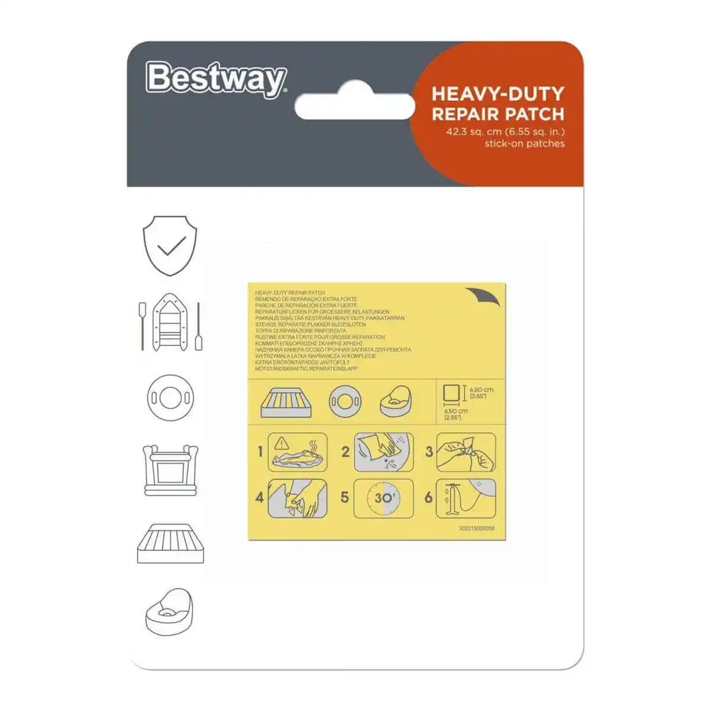 Bestway - Self-Adhesive Repair Patches 10 Pieces - 62068