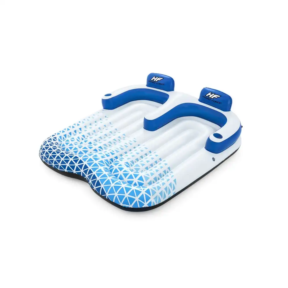 Bestway - Hydro-Force Indigo Wave Double Pool Lounge 196x193 cm - 43534