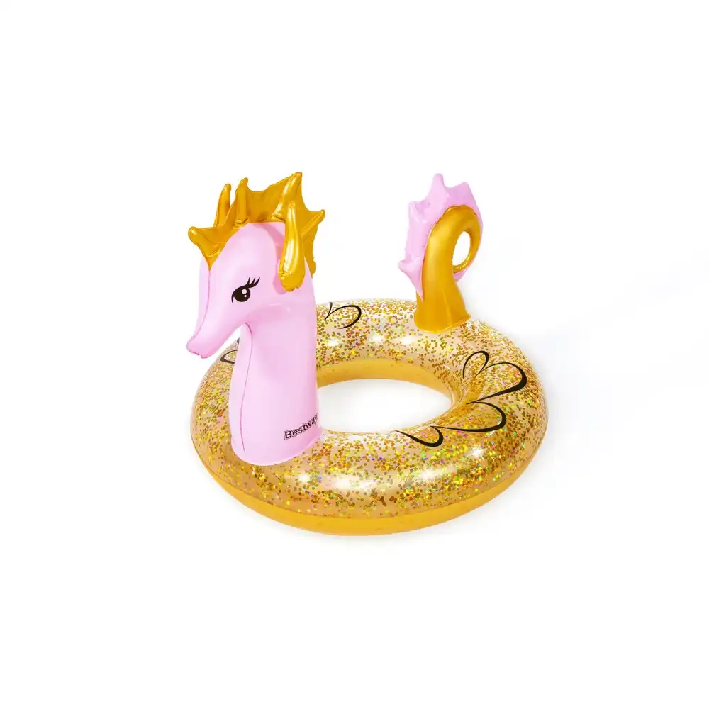 Bestway - Swim Ring Glitter Seahorse 115x104 cm - 36305