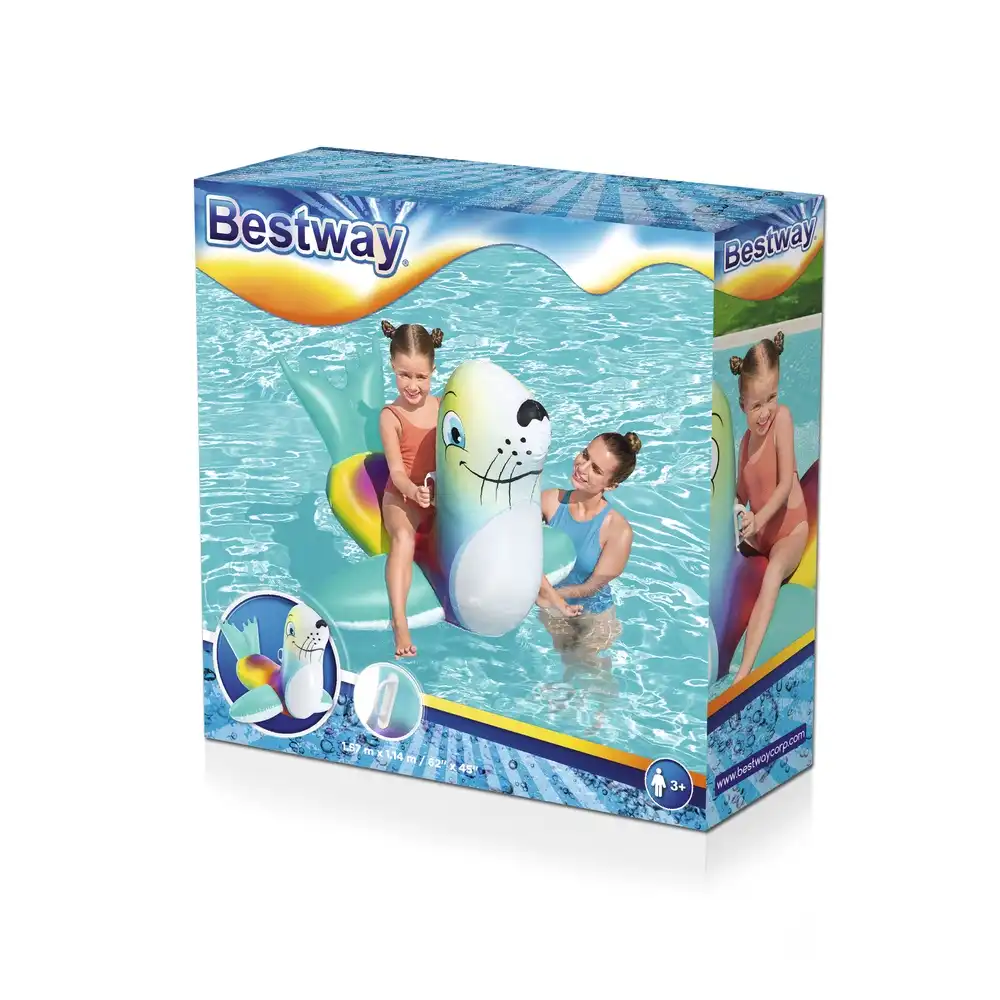 Bestway- Flash N' Splash Seal Swimming Animal 157x144 cm - 41479