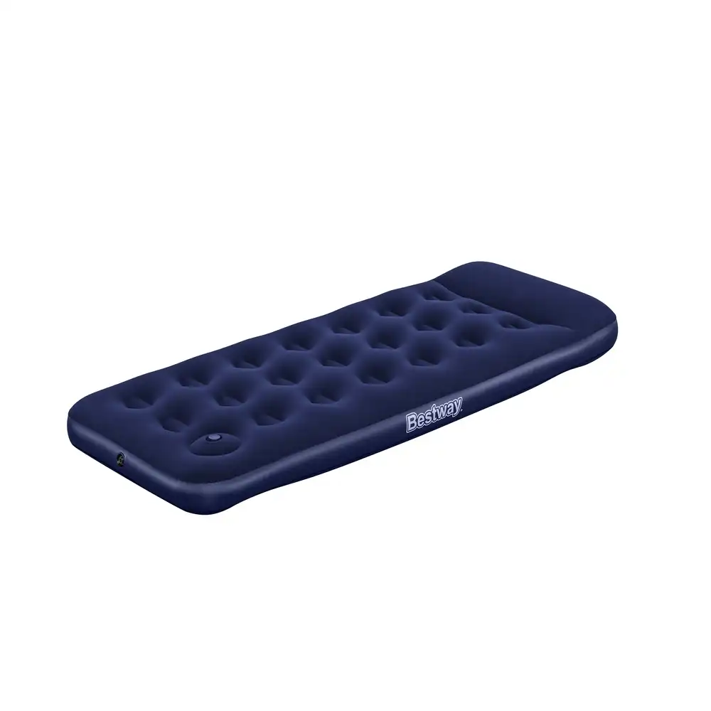 Bestway - Single Airbed with Integrated Foot Pump 1-Person 185x76x28 cm - 67223