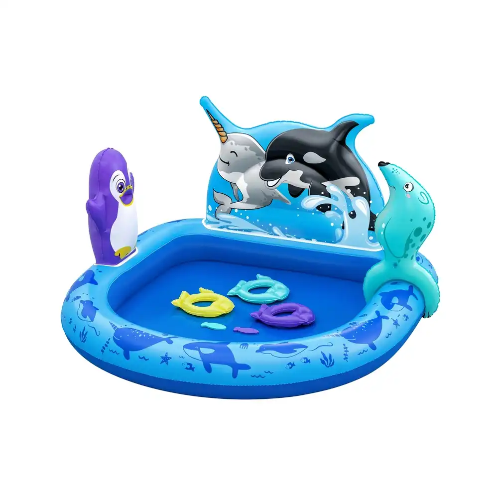 Bestway - Polar Pals™ Water Play Center & Pool 134x131x73 cm - 53156