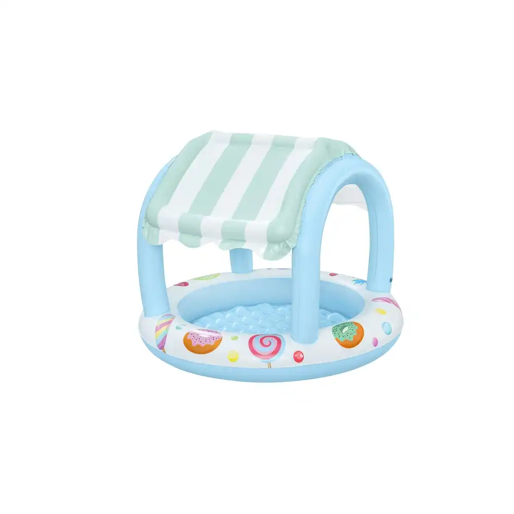 Bestway - Sweet Shoppe Inflatable Shaded Kiddie Pool 104x84 cm - 52638