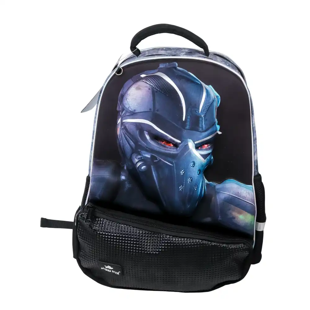 Hero Figure School Backpack for Kids with 2 Small Bags - GB3916