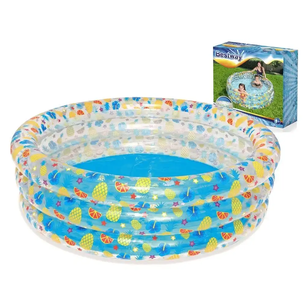 Bestway - Inflatable Transparent Sea Life Pool Φ1.5m x H53cm - 51045
