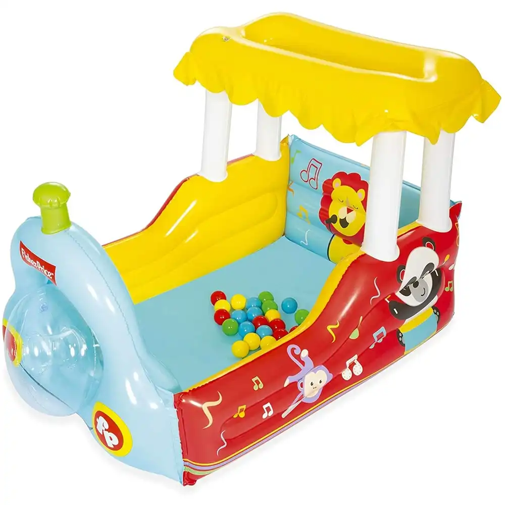 Bestway - Fisher-Price Ball Pool Steam Locomotive 132x94x89 cm - 93537