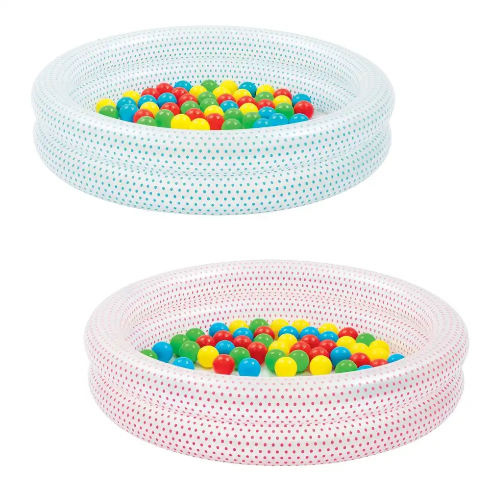 Bestway - Splash & Play Paddling Pool with Play Balls 91x20 cm 2 Colors - 51141