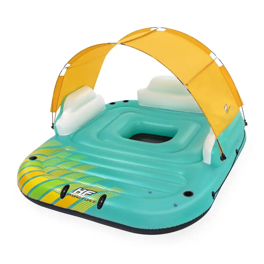 Bestway - Hydro-Force 5-Person Bathing Island Sunny Lounge 300 x 275 cm - 43407