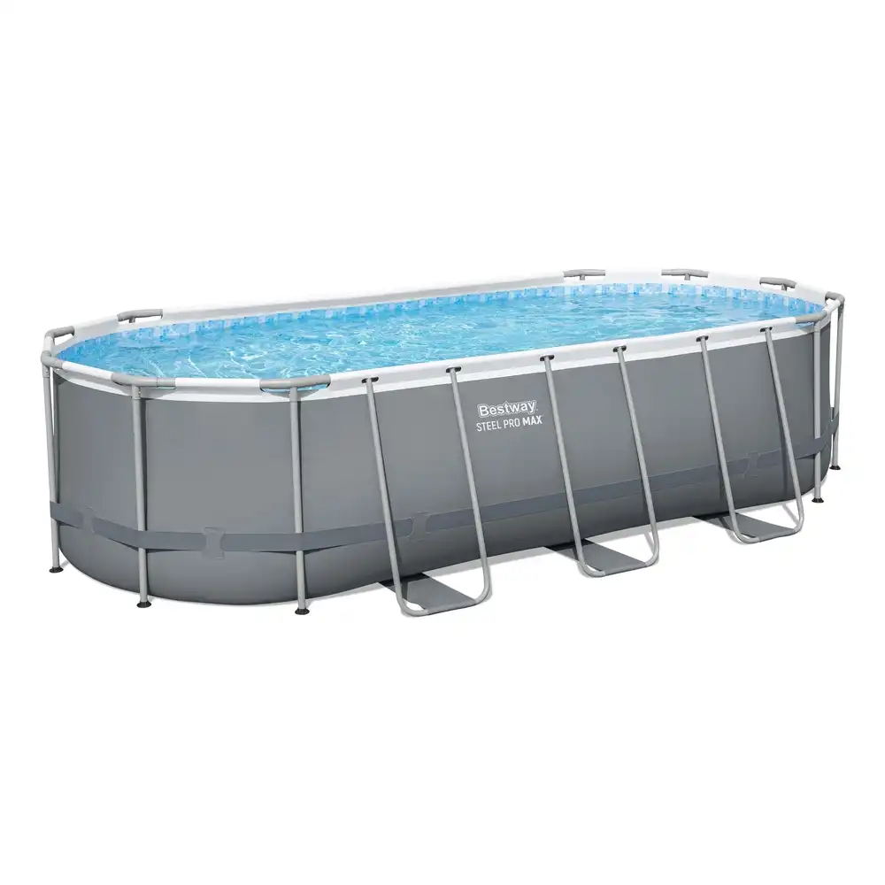 Bestway - Power Steel Frame Pool Complete Set with Filter Pump 549x274x122 cm - 56710