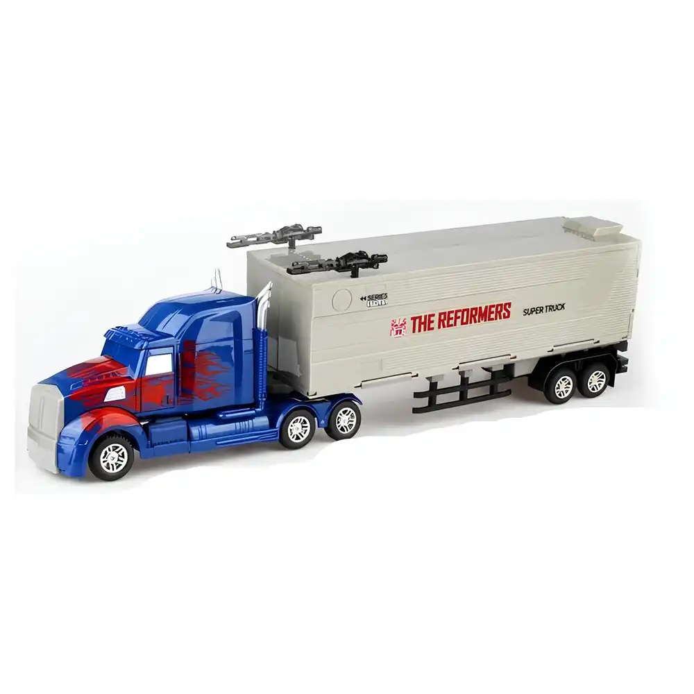 Transformers Optimus Prime Super Truck Trailer - W6699-2