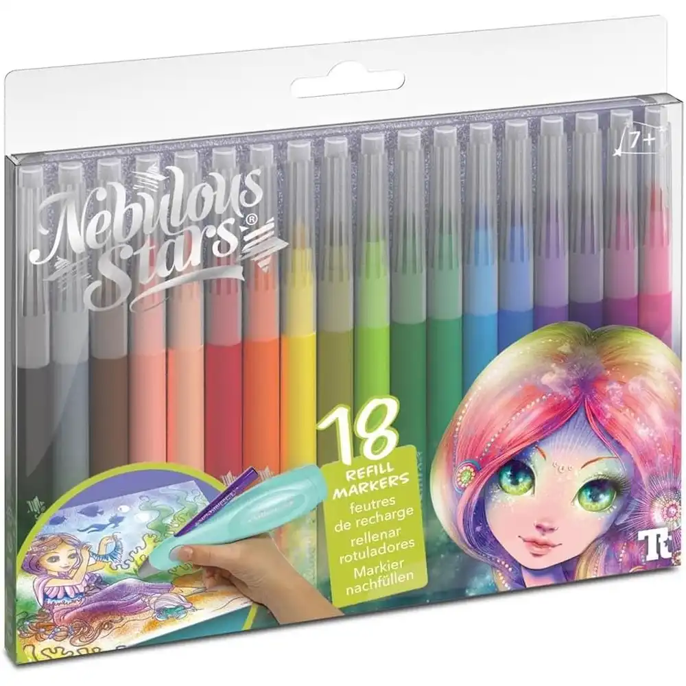 Nebulous Stars - Colorful Refill Markers 18 Markers - 11537