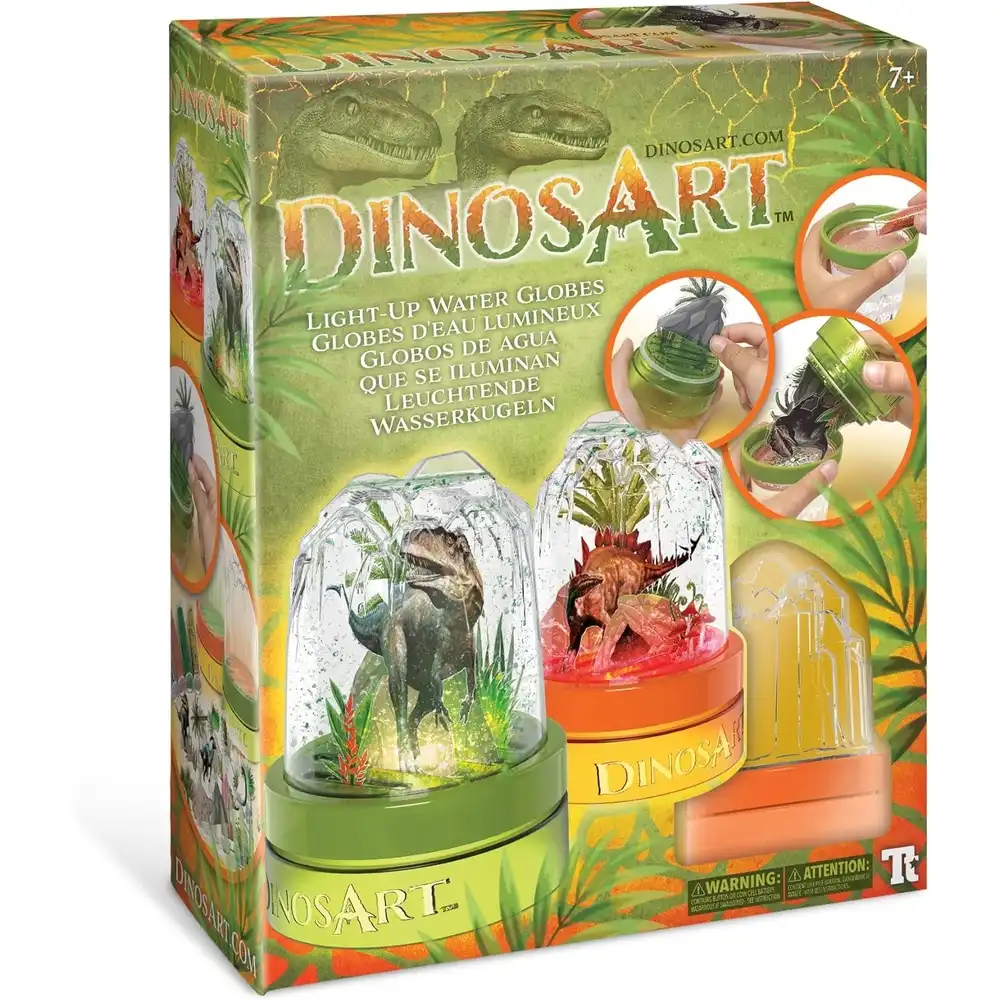 Nebulous Stars - DinoArt Light Up Water Globes - 15101