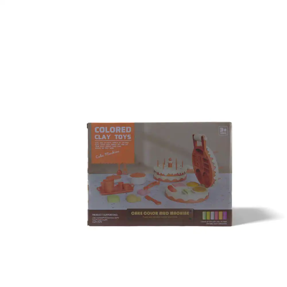 Cake Color Mud Machine Clay Toy 6 Colors - BYI6038