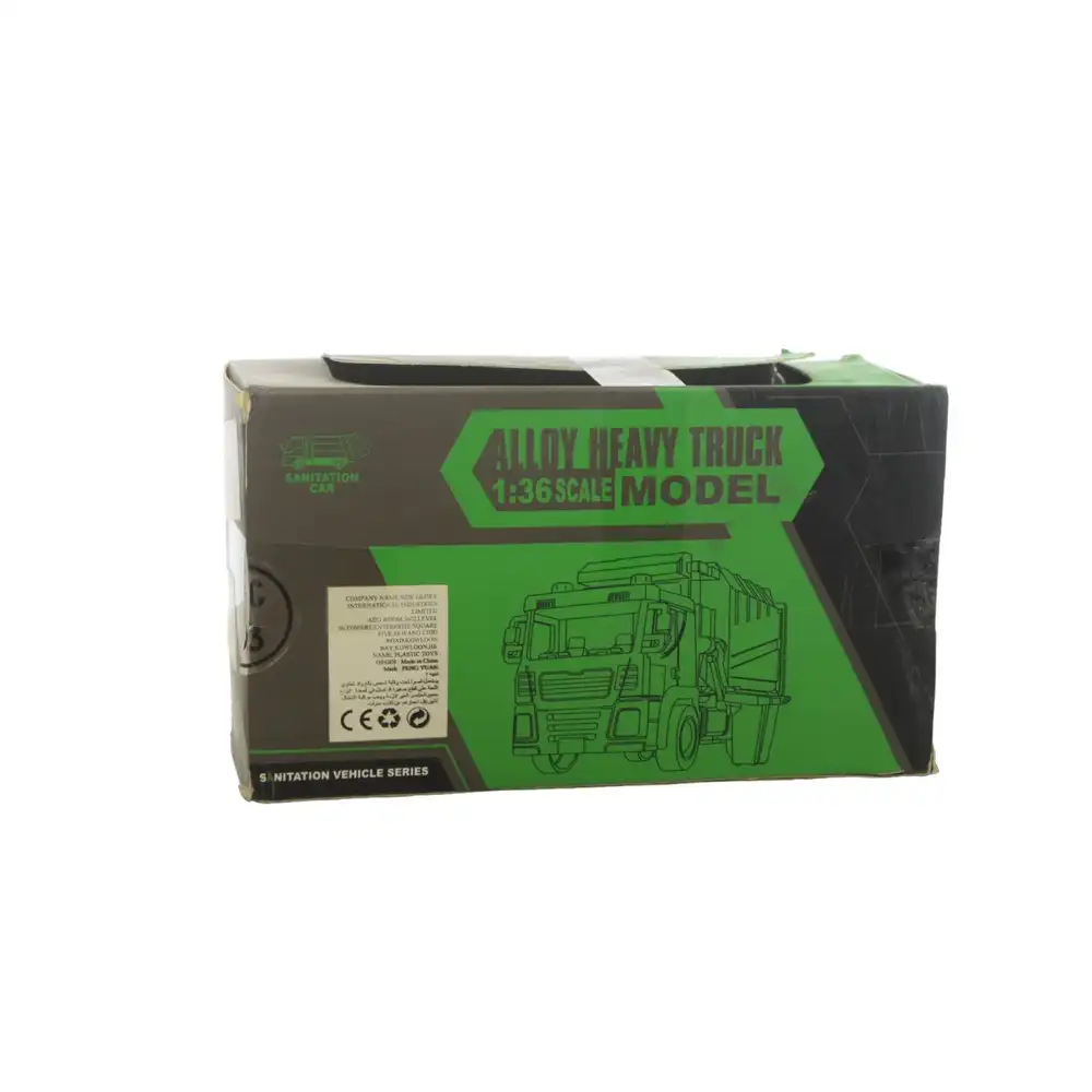 Alloy Heavy Truck 1:36 Sanitation Car Model - 0302-13