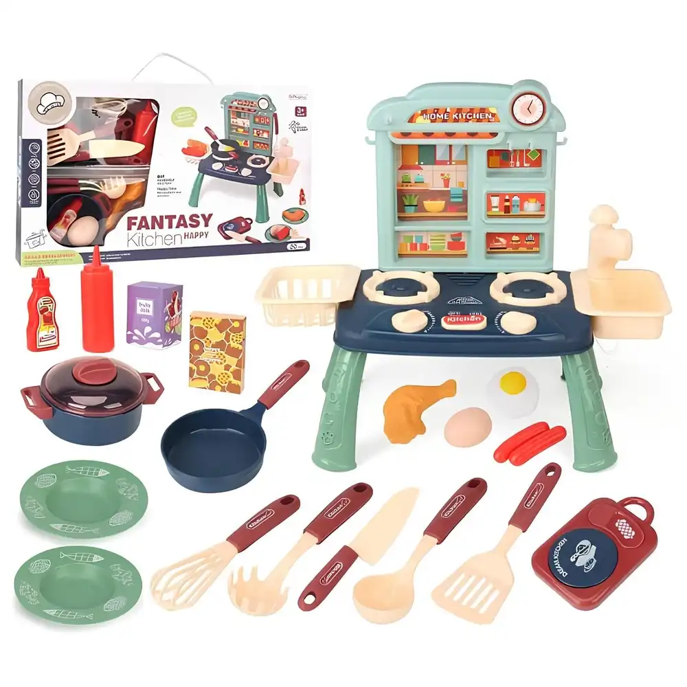 Fantasy Kitchen Oven 30 Pieces with Music & Lights - 7715-5