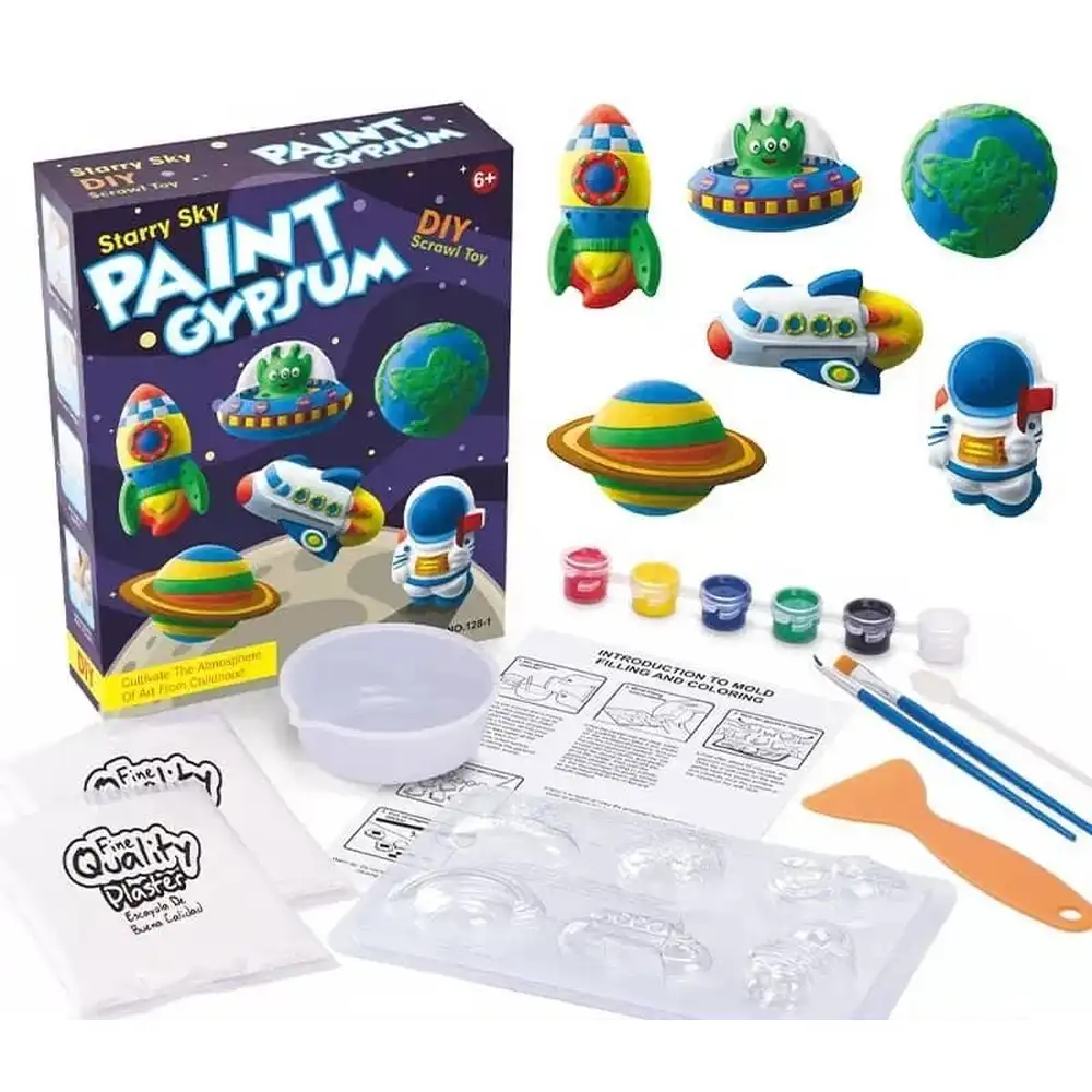 Starry Sky Paint Gypsum Scrawl Toy - 128-10