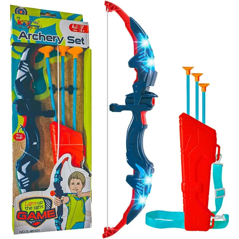 King Sport - Archery Set Light Up the Night Game - GJ2001